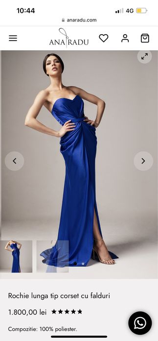 Vând rochie Anna Radu