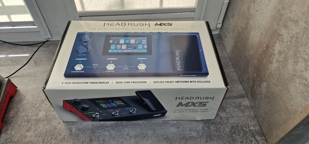 HeadRush MX5 гитарный процессор + защитная крышка Decksaver