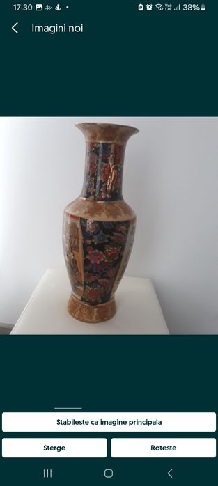 Vaza din portelan, 47 cm inaltime