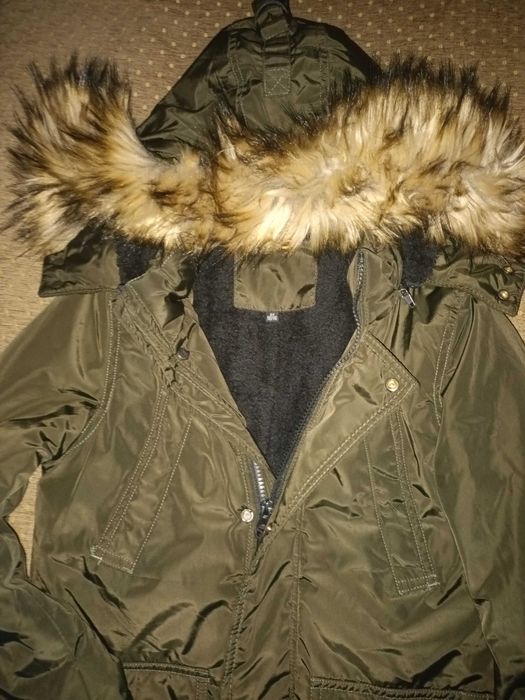 Зимно яке/парка за момче 7-8 год.