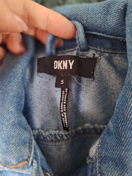 Дънкено детско яке "DK" и къси панталонки" Guess"