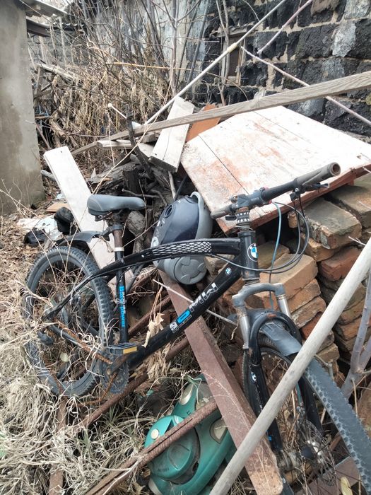 Японский велосипед и Бмв