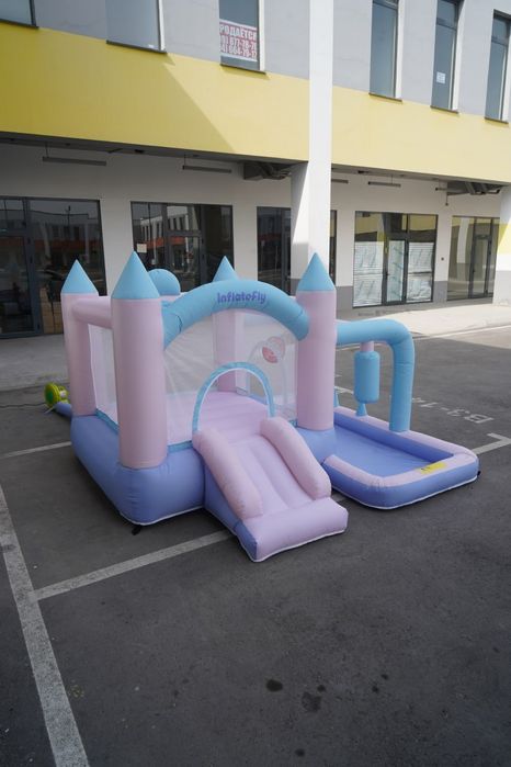 Надувной батут с бассейном ( 287х262х182) Бесплатный доставка