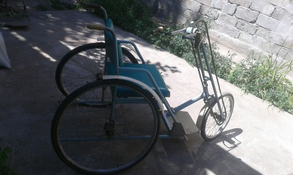 Велосипед с ручным приводом