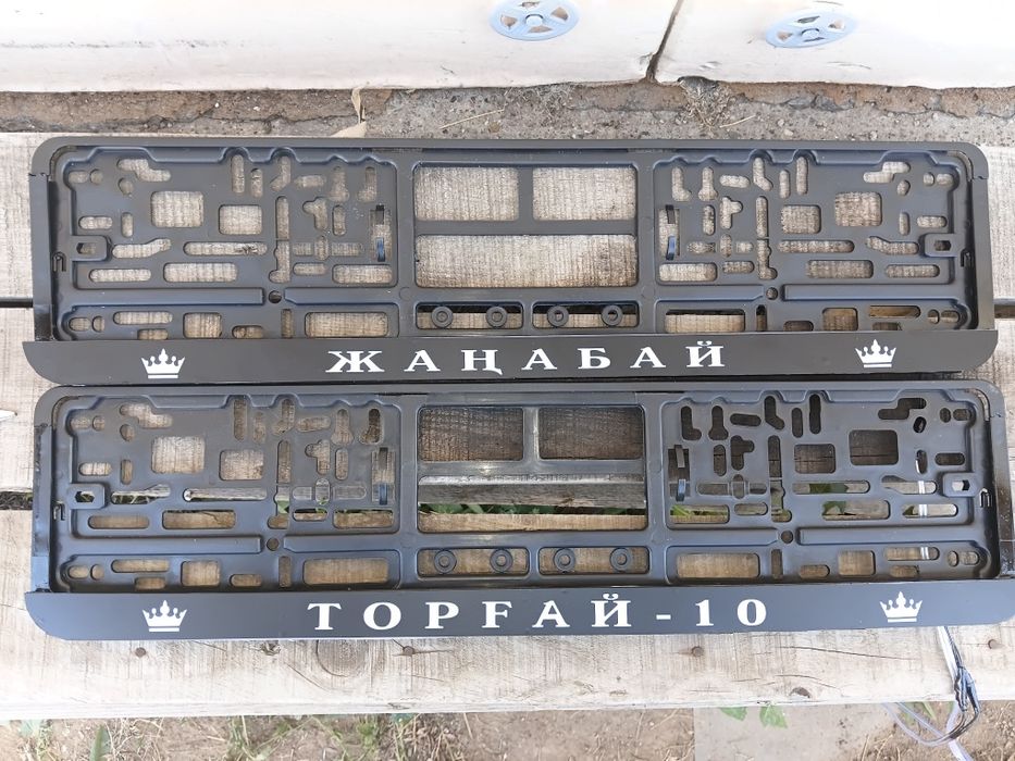 Лед подномерник именной