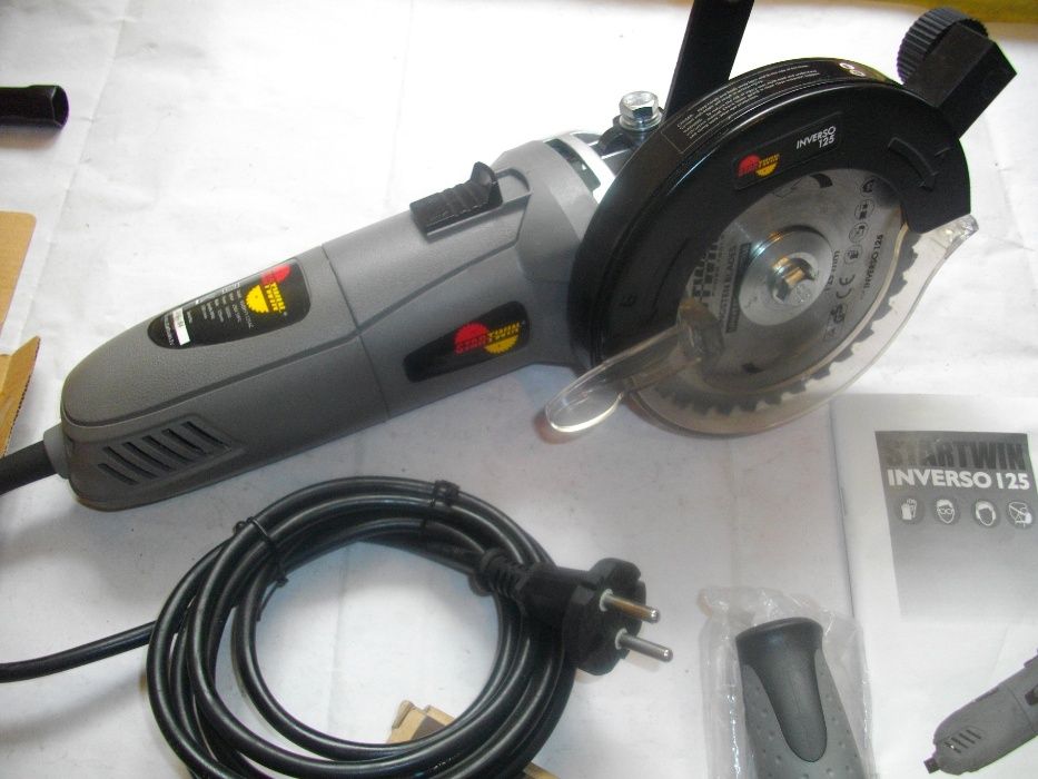 Нов електрически двоен ножов трион STARTWIN Inverso 125 Реже всичко