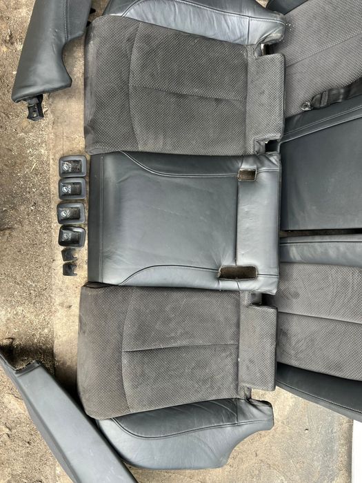 Саолон за Ауди AUDI A6 4G Sline кожа с плат Алкантар подгрев рекаро ном 303