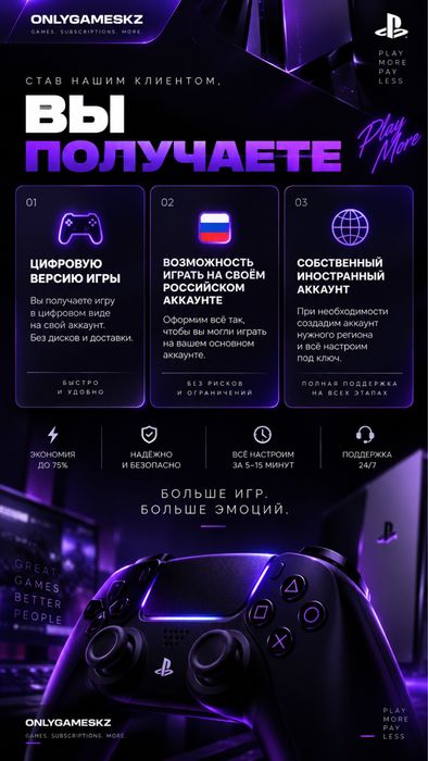 [+450] ИГР PS Plus Extra | Украина | Игры PS4 PS5