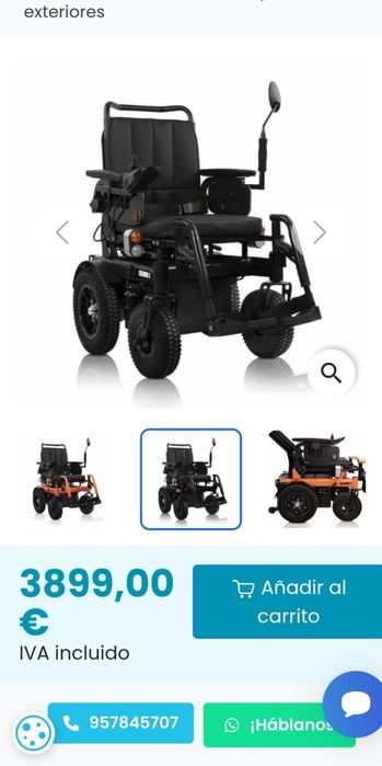 Carut electric pentru dezabilitati