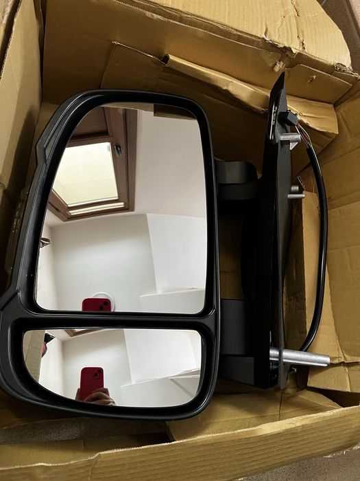 Външно ляво огледало за бус Фиат Дукато, Пржо Боксер, Ситроен Берлинго