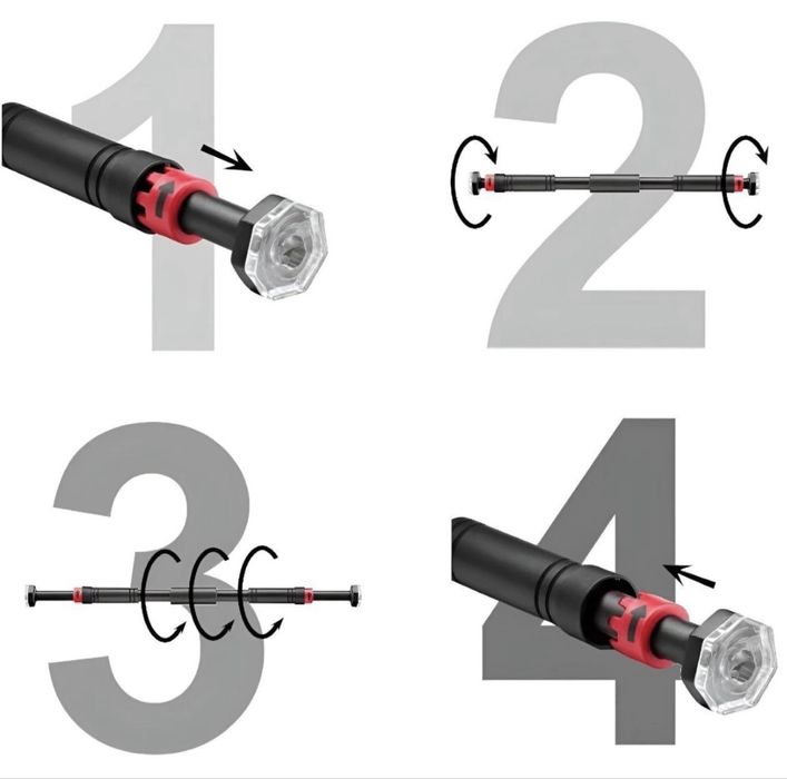 Турник между стен сьёмный турник 008