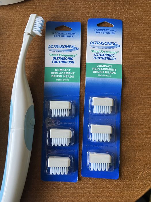 ULTRASONEX Електрически четки за зъби НЕИЗПОЛЗВАНИ
