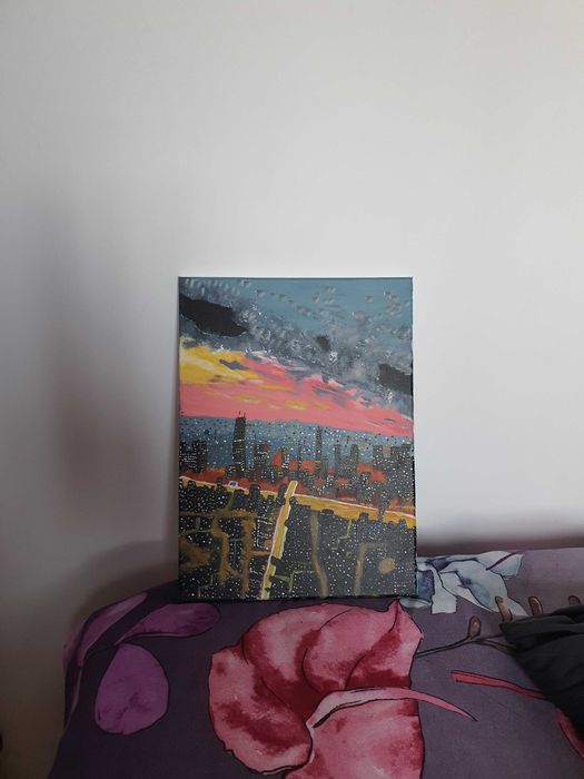 Acrylic painting,  de vânzare