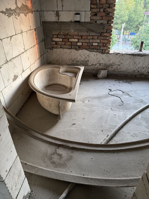 Акриловая ванна 170×70 см, б/у, хорошее состояние