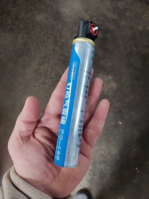 Газовый баллон для монтажного пистолета