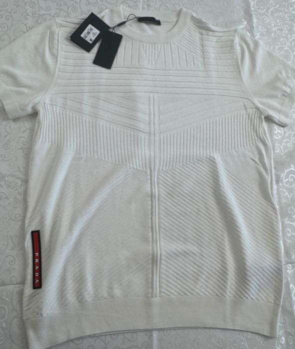 Prada-Оригинална нова мъжка тениска ХЛ