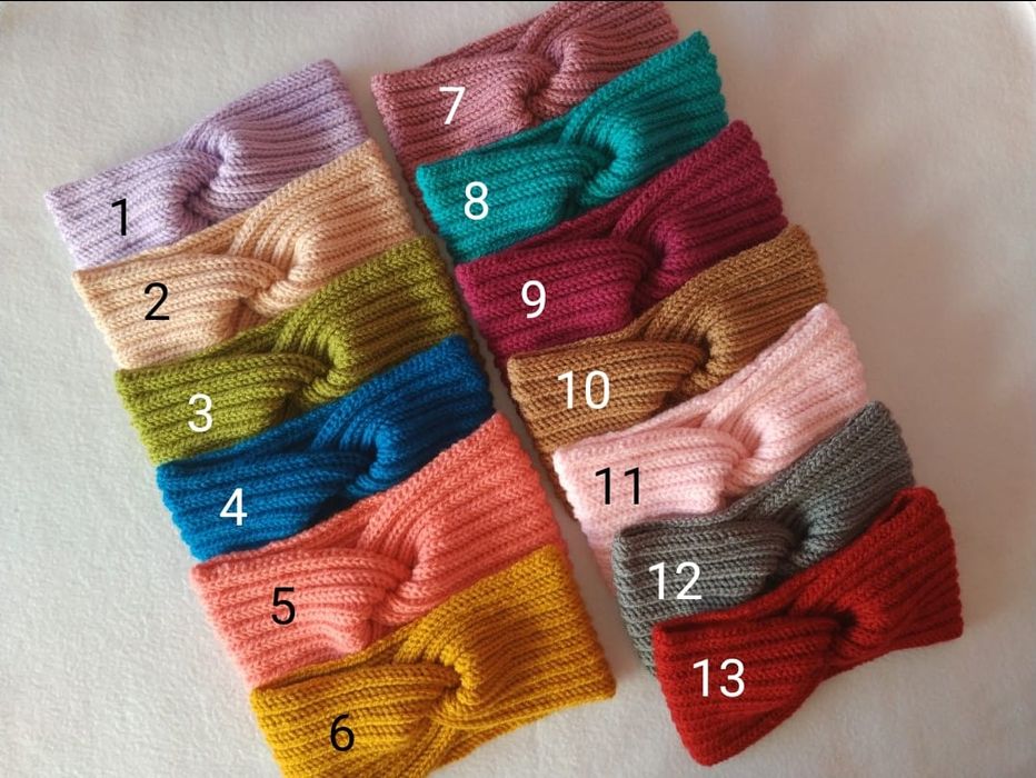 Banderolă/Bentiță iarnă femei croșetată - handmade fashion 30 lei/buc