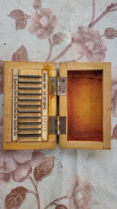 Продам наборы концевых мер 2шт