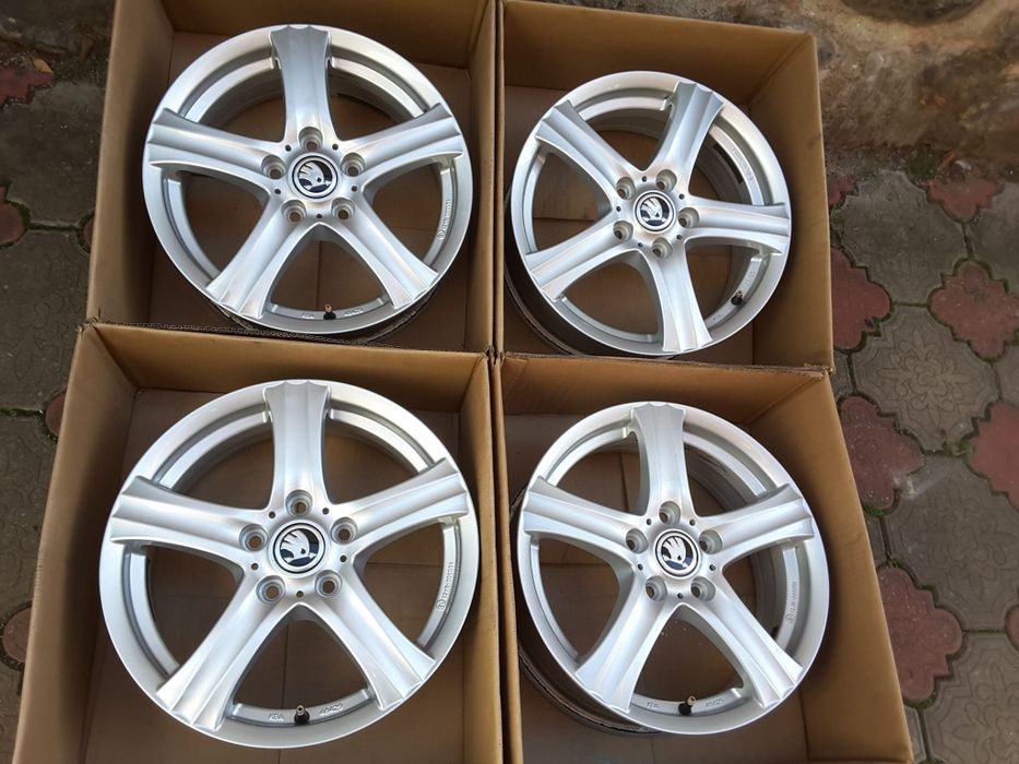 jante aliaj 16; 5x112; Skoda Octavia 2. Octavia 3, Octavia 4