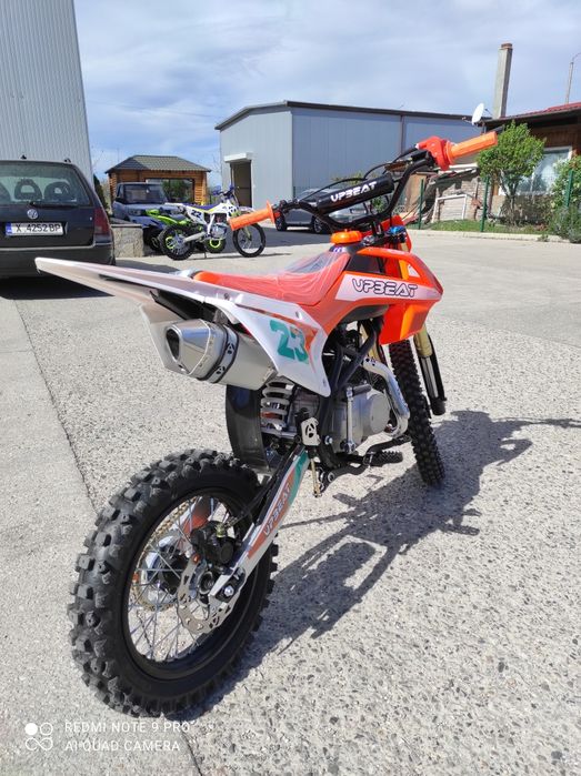 КРОСОВ МОТОР UpBeat 125 КУБИКА 125CC с усилена рамка ,нов модел Ka
