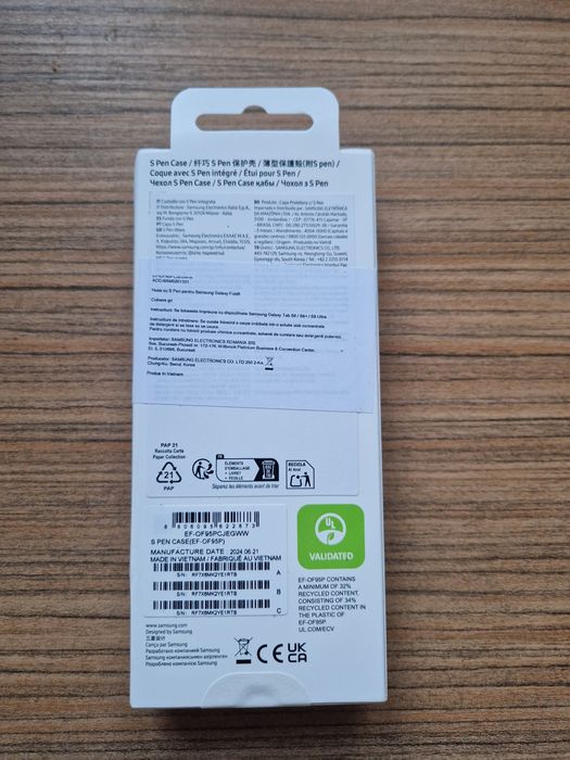 Husa Originala S-Pen Samsung Galaxy Z Fold 6 noua