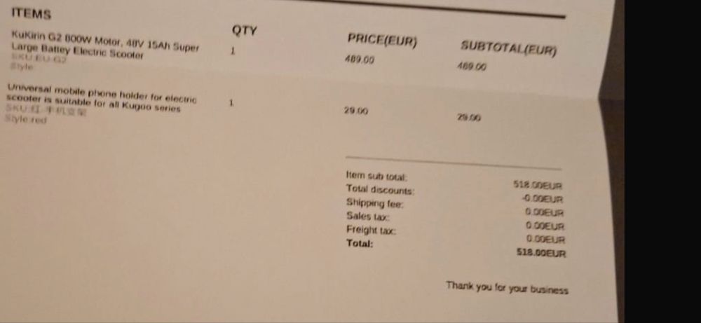 Trotineta electrica Kukirin pliabila 800W