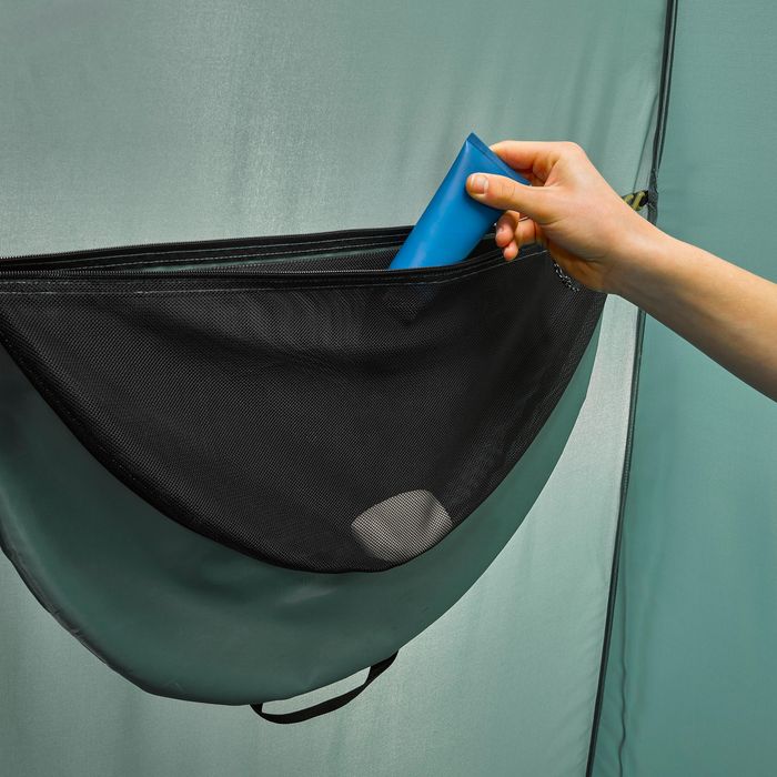 Cort și cabină de duș camping cu montare - produs resigilat Decathlon