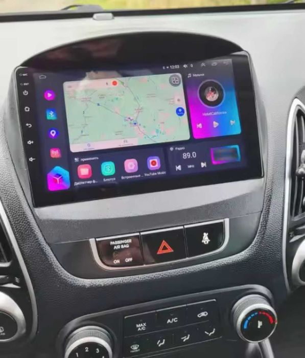 Navigație Android CarPlay Hyundai ix35 2009-2015