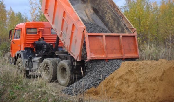 Песок щебень с доставкой