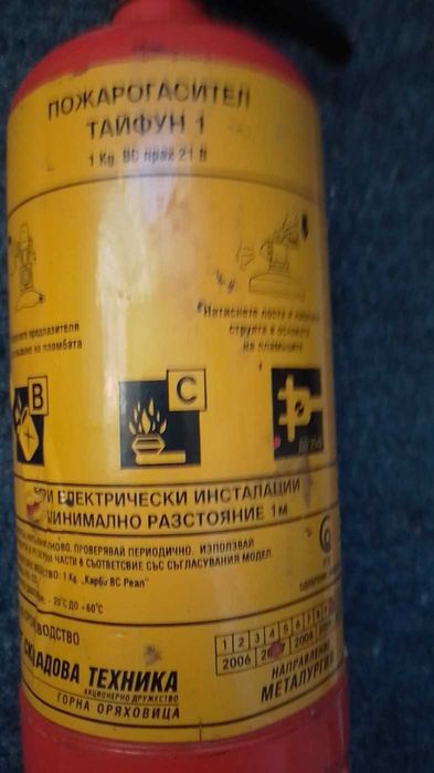 Пожарогасител за кола