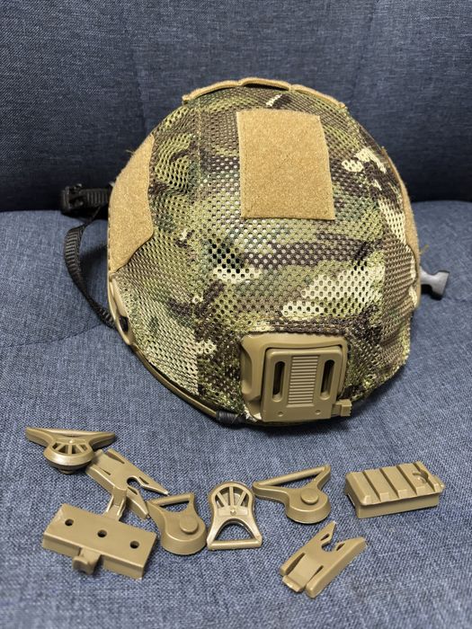 Cască airsoft multicam