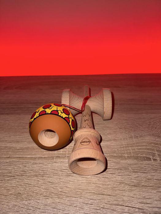 Kendama Broken Shape Pizza Retro Sweets
