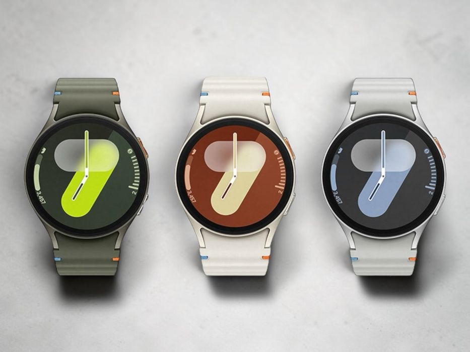 НОВ! Samsung Galaxy Watch 7 44mm Silver / Green 2г. Гаранция!