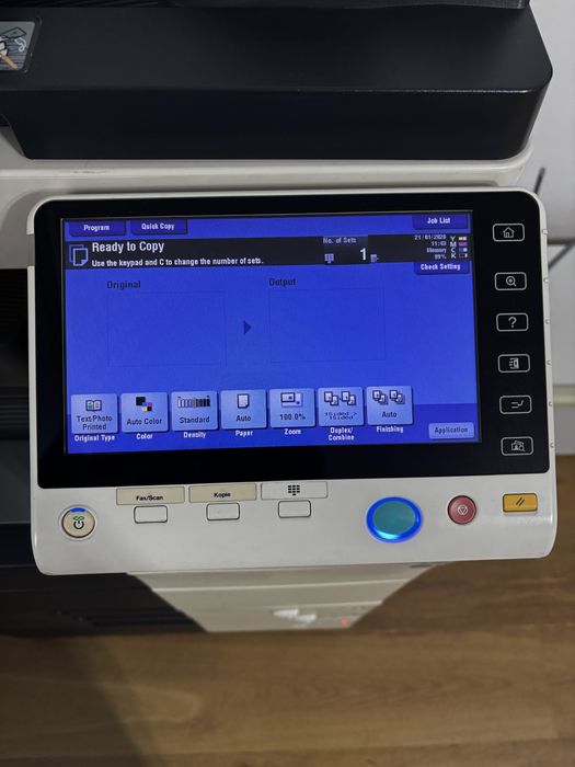 Konica minolta c554e