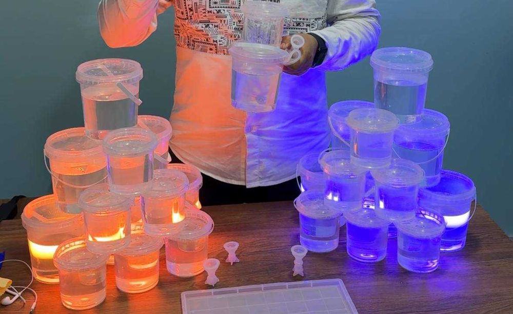 Эпоксидная смола с отвердителем 1 кг