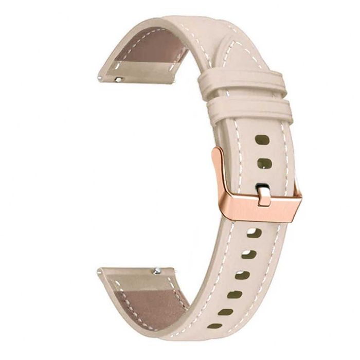Curea piele 18mm ceas HUAWEI WATCH GT4 41mm GT3 Pro 43mm GT3 GT2 42mm Garmin Venu 3S Fossil