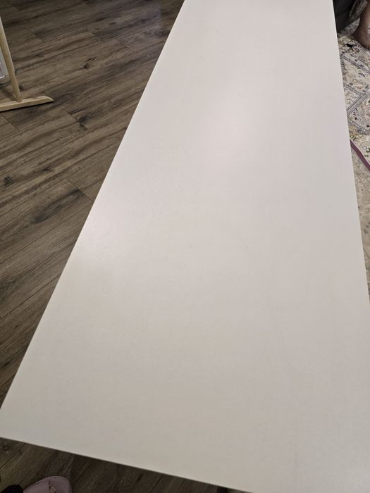 Комод белый с распашными дверьми