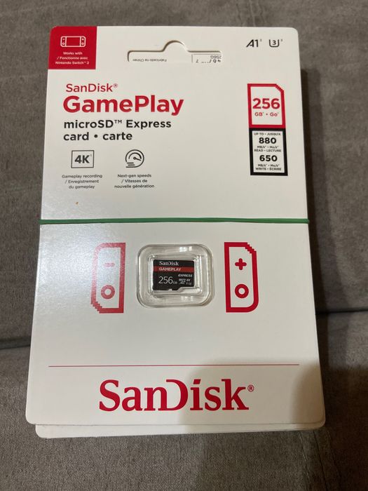 Sandisk pentru Nintendo Switch 256 Gb