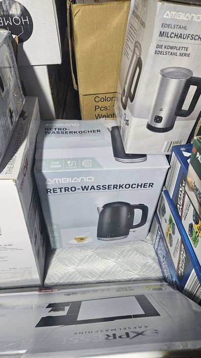 Air Fryer, robot bucatarie, scule, aparate de cafea, lustre
