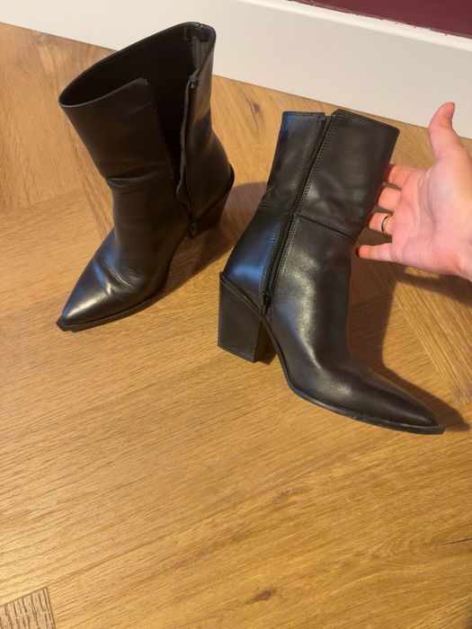 Cizme piele naturala Zara 37