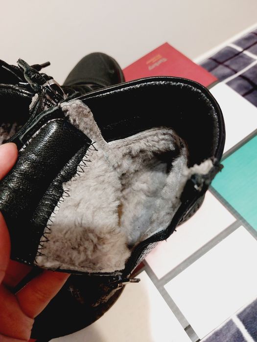 Ботинки зимние натуралка