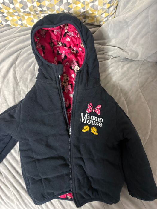 Детско преходно / пролетно двулицево яке за момиче , размер 3 г