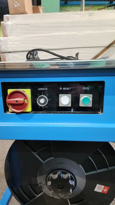 Mașină de legat cu bandă PP semi-automată – TP-202CE (2019)