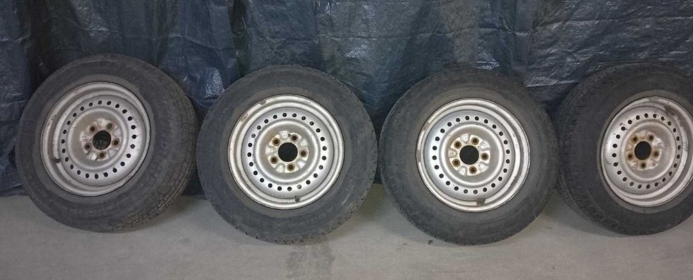 Стоманени джанти 15” за Chrysler Voyager + гуми бонус