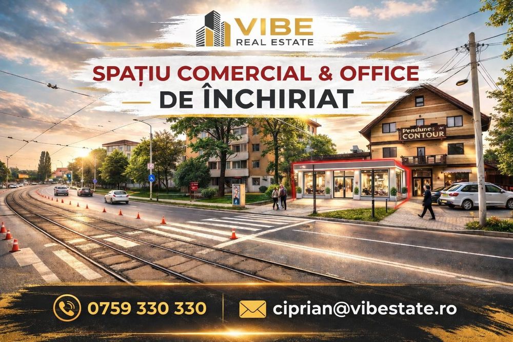 Spațiu comercial de închiriat