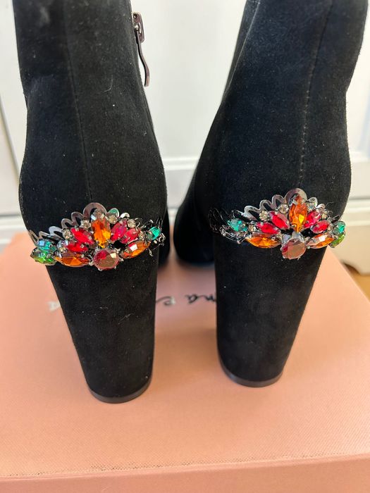 Нови дизайнерски боти Alma en Pena с камъни размер 40