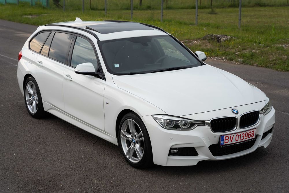 BMW Seria 3 318d B47 M Sport Alcantara Automat Trapă Navigație LED R18