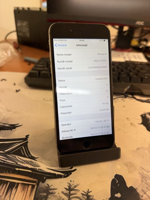 Vand iPhone 6, 16gb