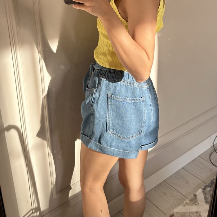 Джинсовые шорты Bershka