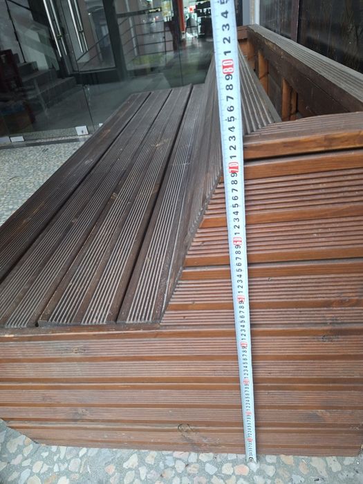 Дървени пейки, сепарета за градина